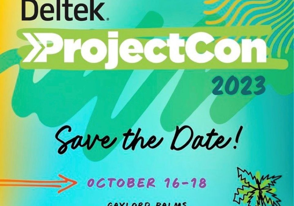 PDS is a Proud Sponsor of Deltek ProjectCon 2023 – Orlando